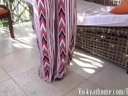 MAGIC PANTS? Milf Vicky Vette Gets A Load! 3/16