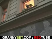 Lonely granny gets screwed by a stranger 4/16