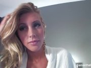 Sexy blonde Samantha Saint takes a shower 1/16