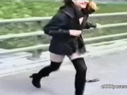 Teen flashes to passing truckers 10/16