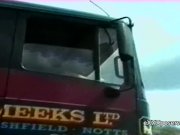 Teen flashes to passing truckers 8/16