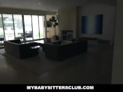 Petite Babysitter Pacified By A Big Cock 1/16