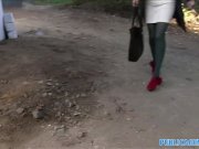 PublicAgent Naughty redhead fucked outdoors 6/16