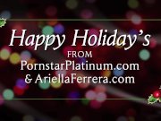 Ariella Ferrera happy holidays POV blowjob 1/16