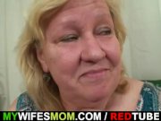 Huge old bag gets screwed by slim son-in-law  7/16