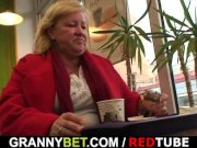 He picks up and fucks huge grandma 1/16