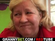 He picks up and fucks huge grandma 2/16