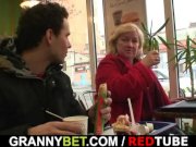 He picks up and fucks huge grandma 4/16