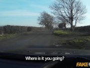 Fake Cop Brunette has some fun outside 6/16