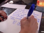 Alix Lynx Christmas Blowjob 2/16