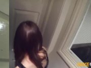 Fake Cop Slut so tight for policemans helmet 1/16