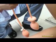 cute teen in outdoor threesome 3/16