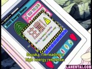 Hentai brunette gives a deep blowjob 14/16