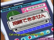 Hentai brunette gives a deep blowjob 9/16