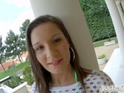 Asstraffic brunette doggystyle anal on the so 1/16