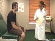 Busty doctor heals a big boner 3/16
