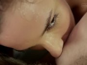 Tiny tit amateur gets a mouthful of cum 15/16