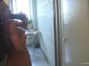 Mandy loves playing with her tits 4/16