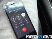 PropertySex - Hot chick busted fucks landlord 1/16