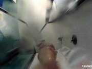 Sexy MILF Kirsten takes a shower 9/16