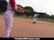 Busty Latina Loves To Play with Balls 8/16