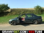 She rides my horny cock right in the car 10/16