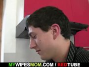 Wife comes in and sees her BF fucks her mom   4/16