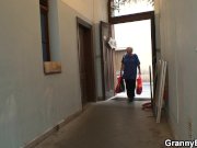 He easily seduces old granny 1/16