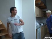 He easily seduces old granny 4/16