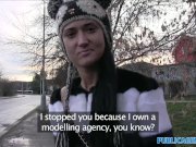 PublicAgent Russian babe takes cash and cock 2/16