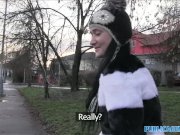 PublicAgent Russian babe takes cash and cock 3/16