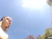 Dani Daniels and Cherie DeVille go for a swim 3/16