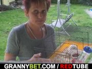 Hot guy screws neighbour granny 2/16