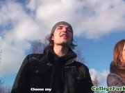 College coed teen pussyrubbed in group 1/16