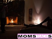 StepMother fucks son and tiny Latina girlfriend 9/16