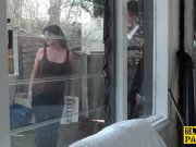 British milf throatfucked and pussy pounded 1/16