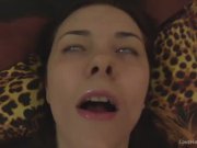 Klara films her face while cumming 10/16