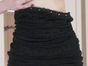 Russian newcummer teasing in stockings 3/16