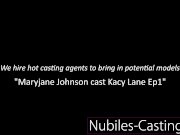 Extra small teens first hardcore casting 2/16