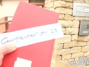 Librarian stud gets dirty with book-work gals 2/16