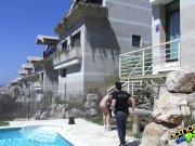 Carolina Abril follando en la piscina 4/16