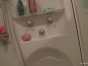 Nadin acting naughty in the bathroom 4/16