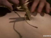 Sex slave brought to orgasm in the dungeon 8/16