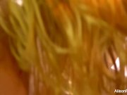 Alison & Katie fuck in the kitchen 10/16