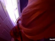 Sarah Jessie gives a BJ in the bathroom 1/16