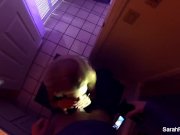 Sarah Jessie gives a BJ in the bathroom 5/16