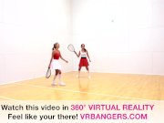 Naked raquacetball in 360° Virtual Reality 1/16