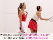 Naked raquacetball in 360° Virtual Reality 2/16