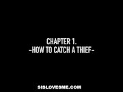 Step-sister Thought She could fuck her way ou 1/16