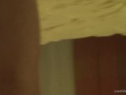 Tiny Lilu posing topless at home 10/16